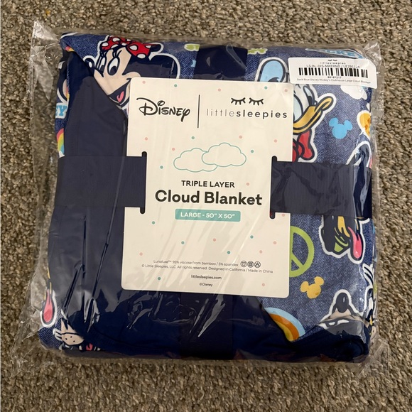 Little Sleepies Other - Little Sleepies Mickey’s Clubhouse Large Cloud Blanket